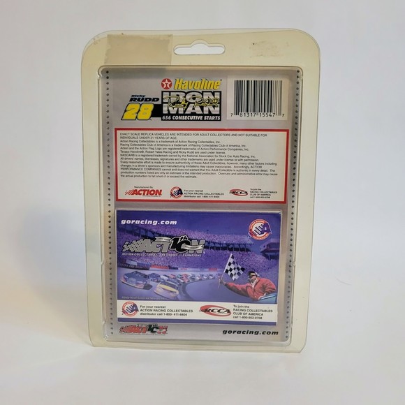 Vintage Racing Champions Havoline Ricky Rudd Iron Man Ford Taurus NASCAR. New. - Picture 2 of 6